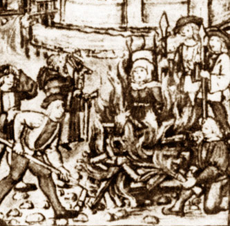 1447 witch burning