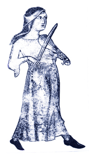 basque woman fiddler