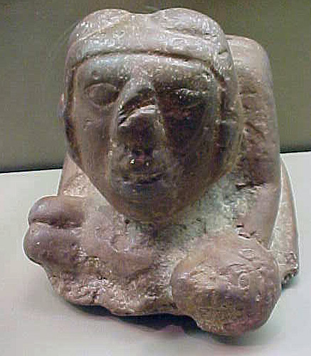 mother with child pipe from Cahokia