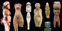 ancient female figurines