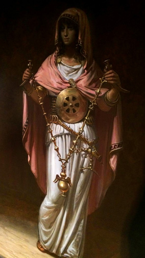 Macedonian priestess from Lisichin Dol